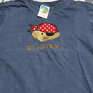 Bundle! Two Tees- one (blue) 4-6 Kids Pirate Tee and one (pink) 2-4 Flip Flops